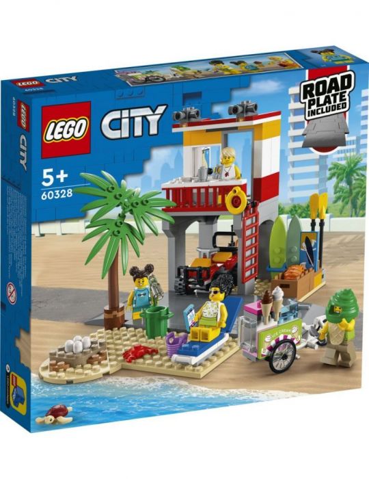 Post de salvamar pe plaja lego 60328 Lego - 1