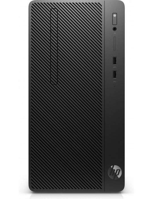 Desktop HP 290 G4 Micro Tower, Intel Core i3-10100, RAM 8GB, SSD 256GB, Intel UHD Graphics 630, Free DOS, Black Hp - 1