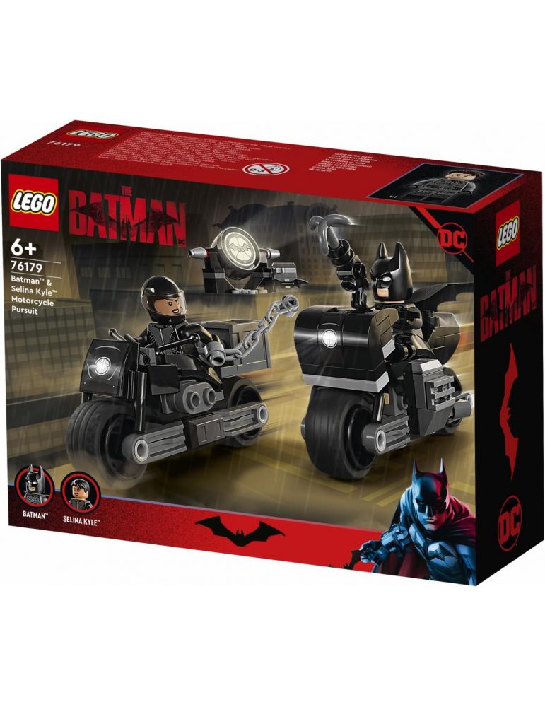 Urmarirea cu moto. batman lego 76179