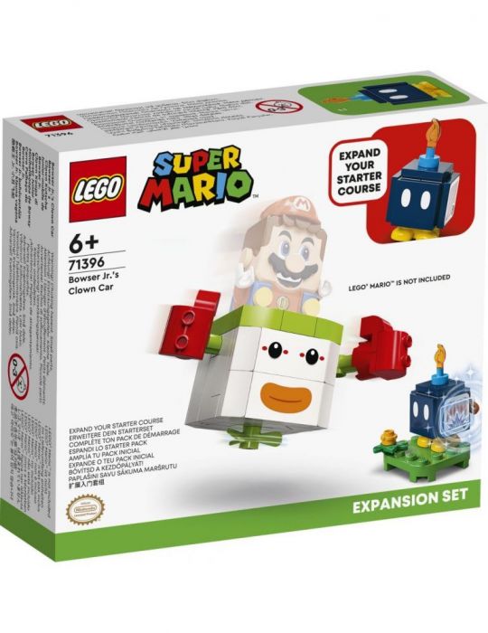 Set ext.clovn-mobil bowser jr.lego 71396 Lego - 1