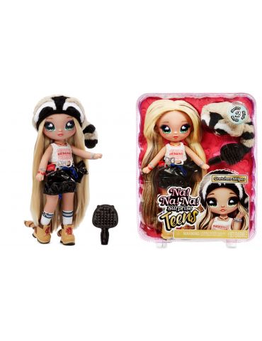 Na! Na! Na! Surprise Teens Doll - Gretchen Stripes (Raccoon) MGA Entertainment - 10