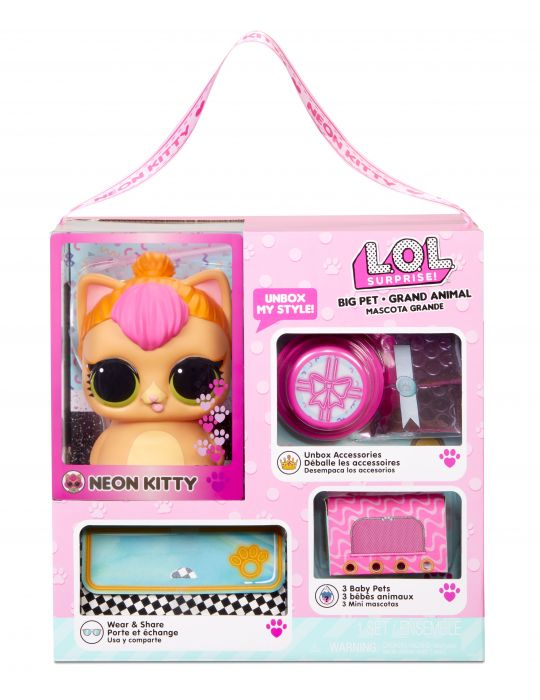 L.O.L. Surprise! Big Pets - Neon Kitty MGA Entertainment - 1
