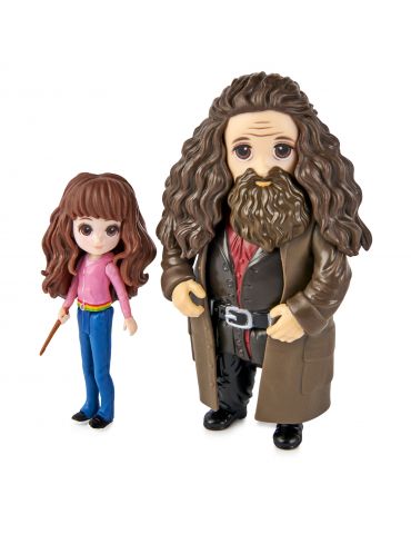 Wizarding World Magical Minis Hermione and Rubeus Hagrid Friendship Set Spin Master - 4