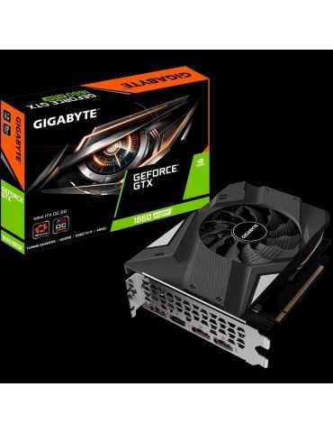 Placa video gtx 1660 super™ mini itx oc 6g gv-n166sixoc-6gd Gigabyte - 1