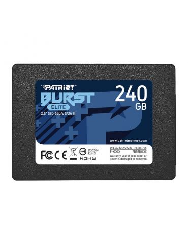 SSD intern Patriot Burst Elite 240GB Patriot memory - 1 - Tik.ro