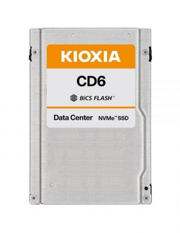 Ssd data server kioxia cd6 7.68tb pcie gen4 x4 (64gt/s) Kioxia - 1 - Tik.ro