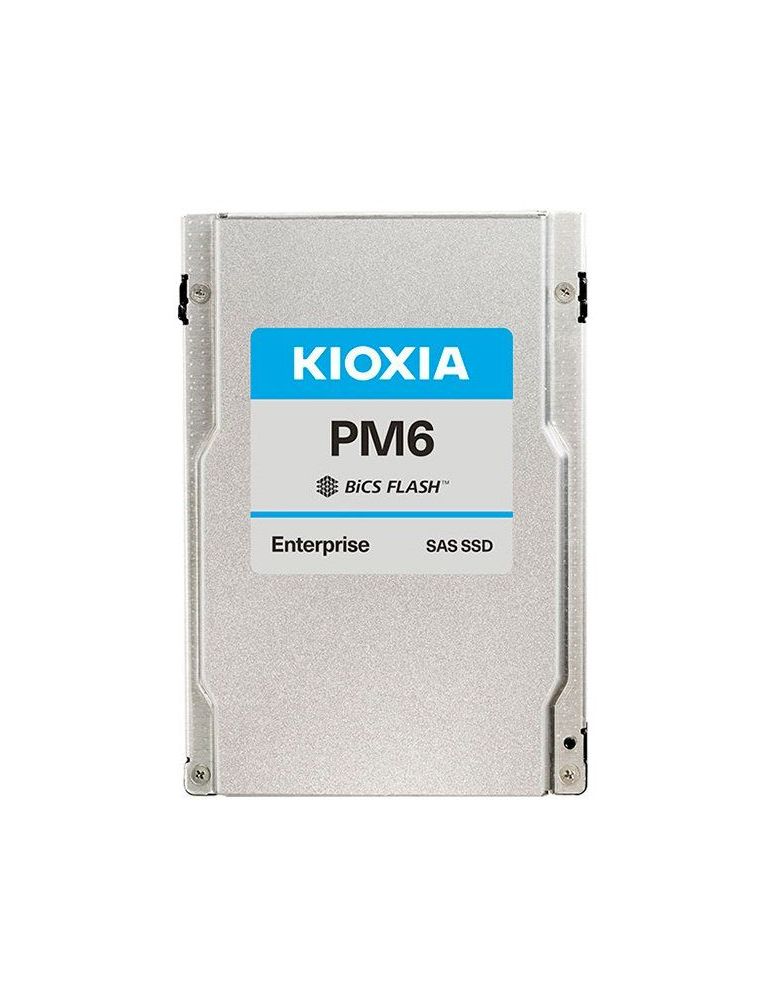 Ssd enterprise kioxia pm6-v 3.2tb sas 24gbps dual port bics