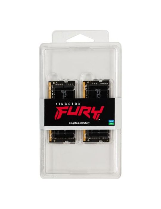 Memorie RAM Kingston FURY Impact 64GB  DDR4  2666mhz Kingston - 1