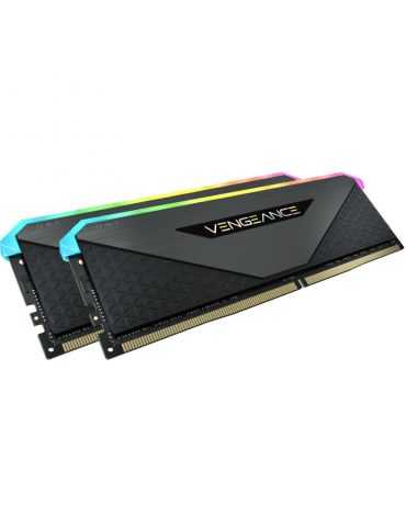 Memorie RAM Corsair Vengeance RGB RT Gunmetal 16GB DDR4 3600mhz Corsair - 3