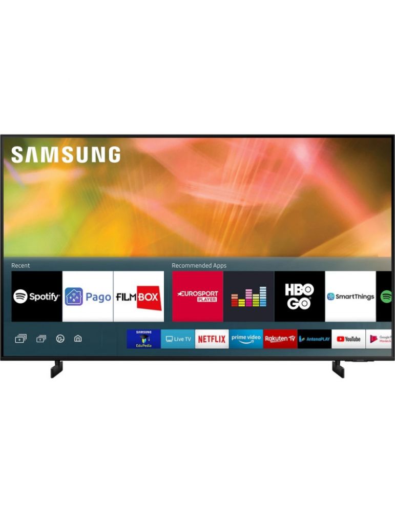 Televizor LED Samsung Smart TV Crystal 125cm negru 4K UHD HDR