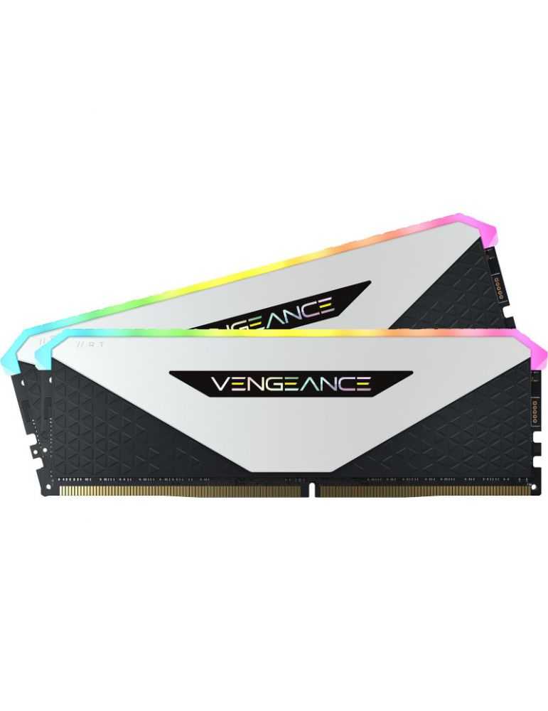 Memorie RAM Corsair Vengeance RGB RT White 64GB DDR4 3200mhz