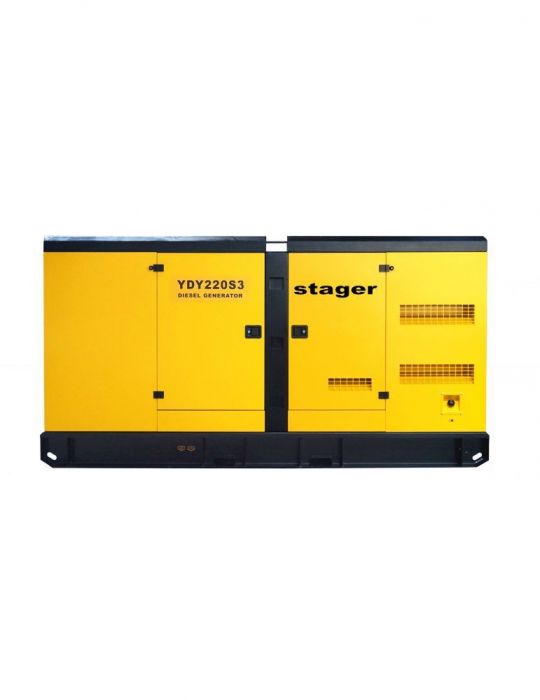 Stager YDSD220S3 Generator insonorizat diesel trifazat 175kW 289A 1500rpm Stager - 1