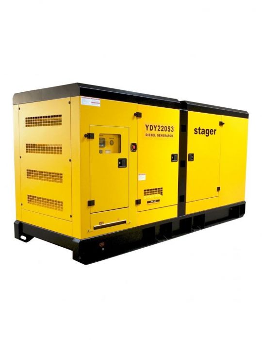 Stager YDSD220S3 Generator insonorizat diesel trifazat 175kW 289A 1500rpm Stager - 1