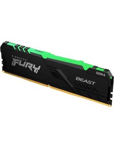 Memorie RAM Kingston FURY Beast RGB 8GB  DDR4  3733mhz Kingston - 3