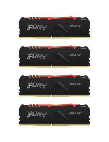 Memorie RAM  Kingston FURY Beast RGB 64GB  DDR4 3200mhz Kingston - 1 - Tik.ro