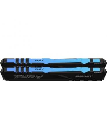 Memorie RAM  Kingston FURY Beast RGB 32GB DDR4 3600mhz Kingston - 3