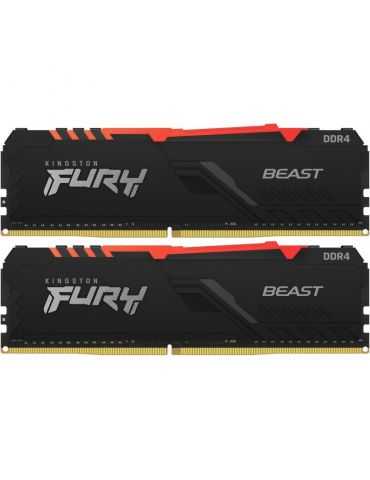 Memorie RAM  Kingston HyperX FURY Beast RGB 16GB  DDR4 3600mhz Kingston - 3 - Tik.ro