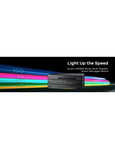 Zyxel XS1930-10-ZZ0101F switch-uri Gestionate L3 10G Ethernet (100/1000/10000) Negru Zyxel - 5