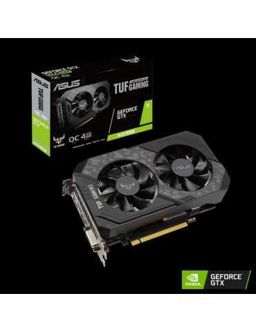 Placa video asus nvidia tuf gaming geforce gtx 1650 oc Asus - 1