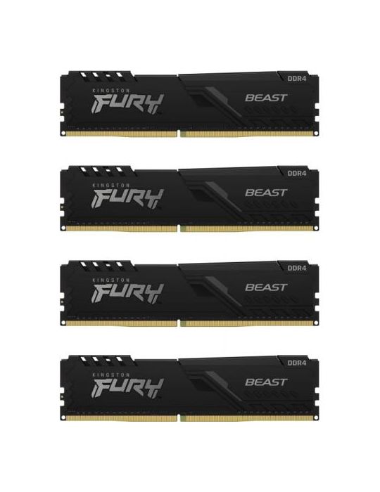 Memorie RAM  Kingston FURY Beast 16GB  DDR4  3200mhz Kingston - 1