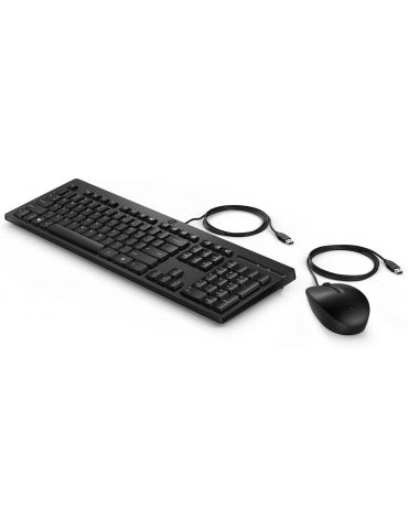 HP 225 tastaturi USB QWERTY Englez Negru Hp - 2
