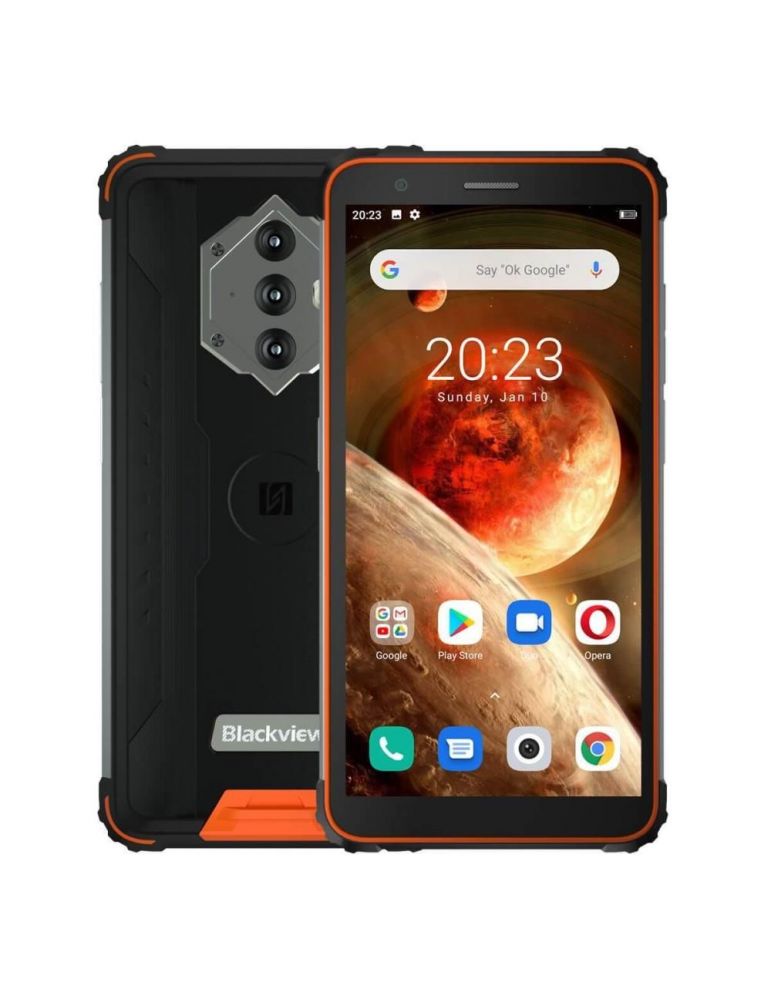 Mobile phone bv6600/orange blackview bv6600 orange (include tv 0.5lei)