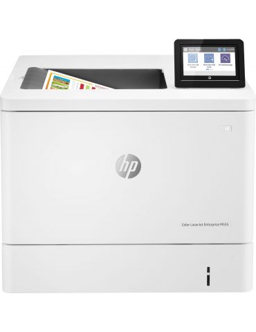 Imprimanta laser HP Color LaserJet Enterprise M555DN  Format A4  Duplex Hp - 1 - Tik.ro