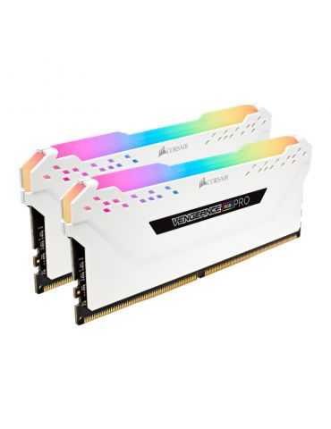Memorie RAM Corsair Vengeance RGB PRO White 16GB DDR4 2666MHz Corsair - 2