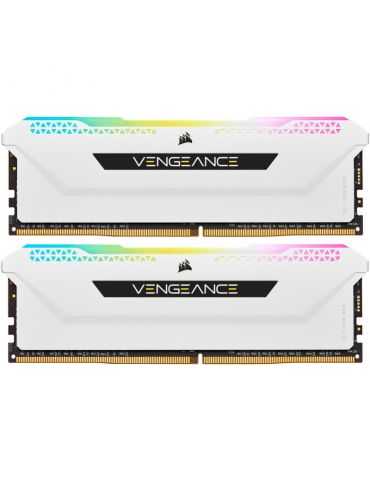 Memorie RAM Corsair Vengeance RGB PRO SL White 16GB DDR4 3600MHz Corsair - 3