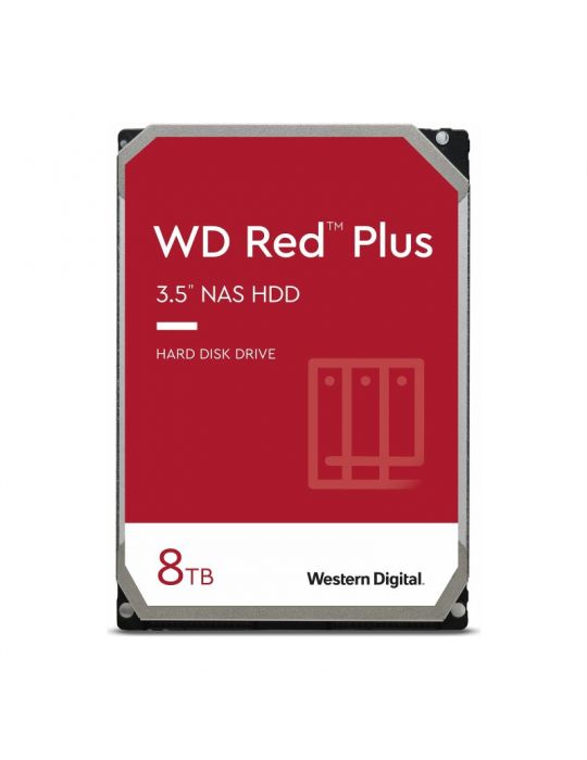 Hard disk WD Red Plus 8TB SATA-III 5400RPM 128MB  3.5" Western digital - 1