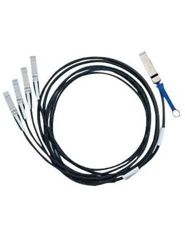 Mellanox passive copper hybrid cable eth 40gbe to 4x10gbe qsfp Mellanox - 1
