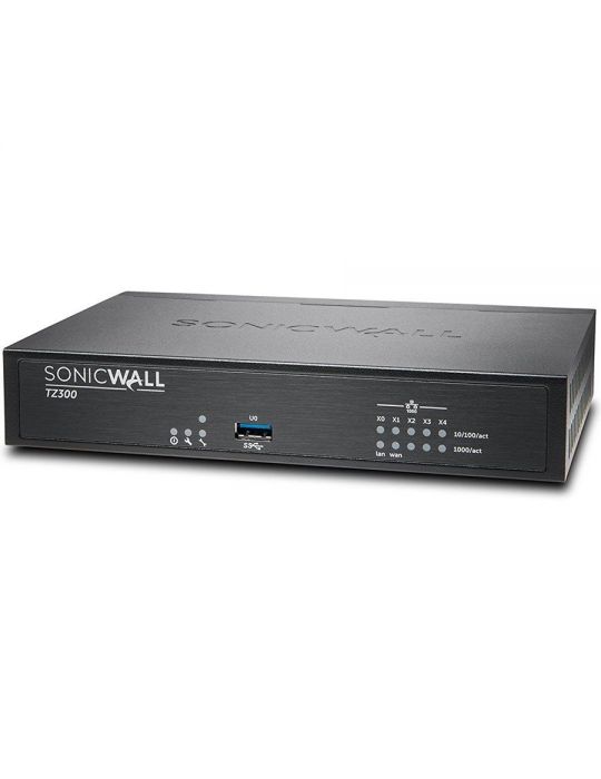Sonicwall tz300 totalsecure 1yr smb firewall 5x1gbe 1 usb total Sonicwall - 1