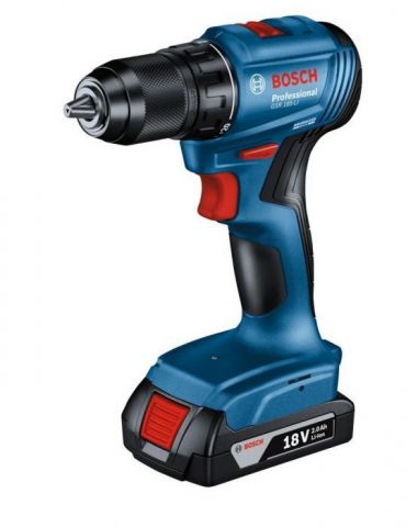 Bosch GSR 185-LI Masina de gaurit si insurubat 50Nm+ 2 acumulatori Li-Ion 18V 2Ah + incarcator + Valiza profesionala Bosch - 1