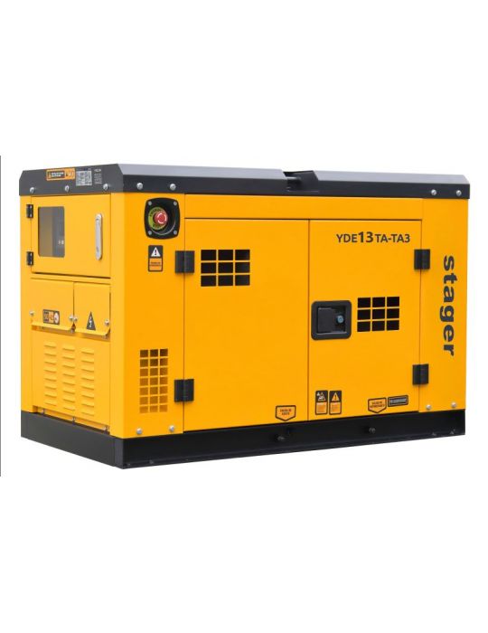 Stager YDE13TA-TA3 Generator insonorizat diesel dual 10kW 39A 3000rpm Stager - 1