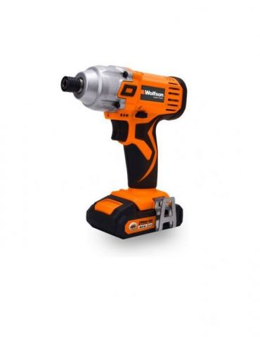 Wolfson - masina de insurubat cu impact cu acumulator 21v-2.0ah li-ion (2 acumulatori) - hex 1/4 Wolfson - 1