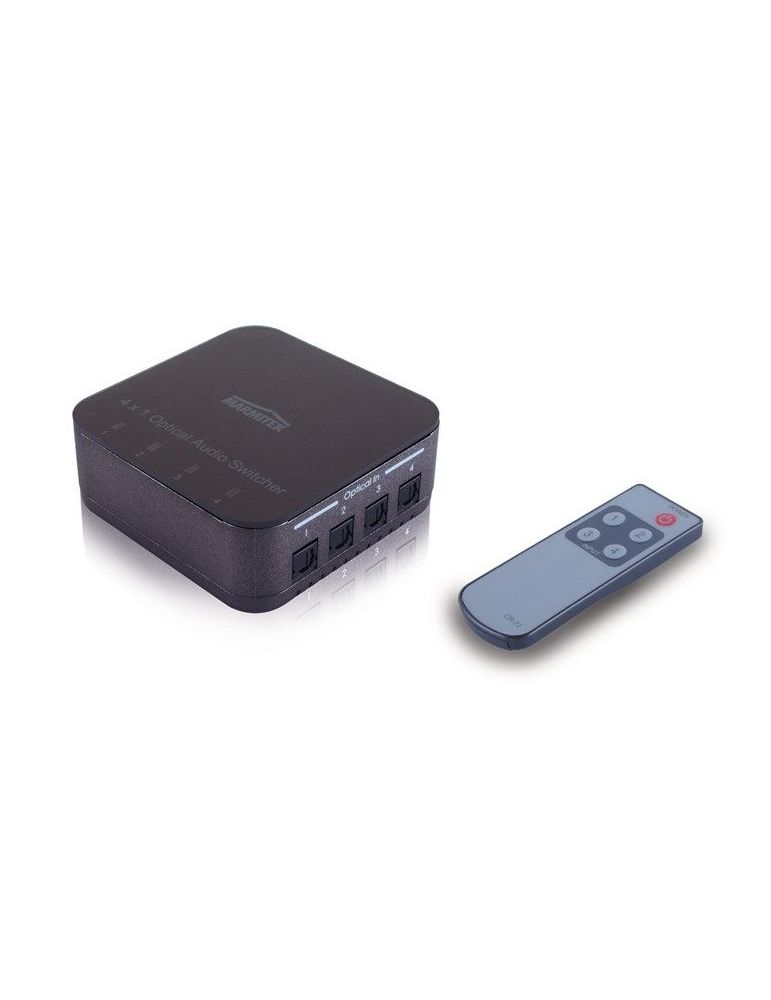 Switch audio marmitek connect ts41 4in/1out prin toslink 08203 cu telecomanda