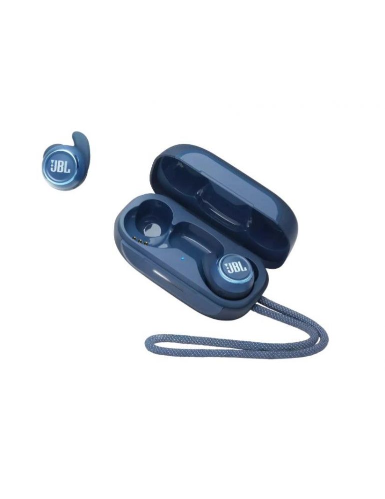 Casti audio sport in-ear jbl reflect mini nc active noise cancelling smart ambient ipx7 albastru