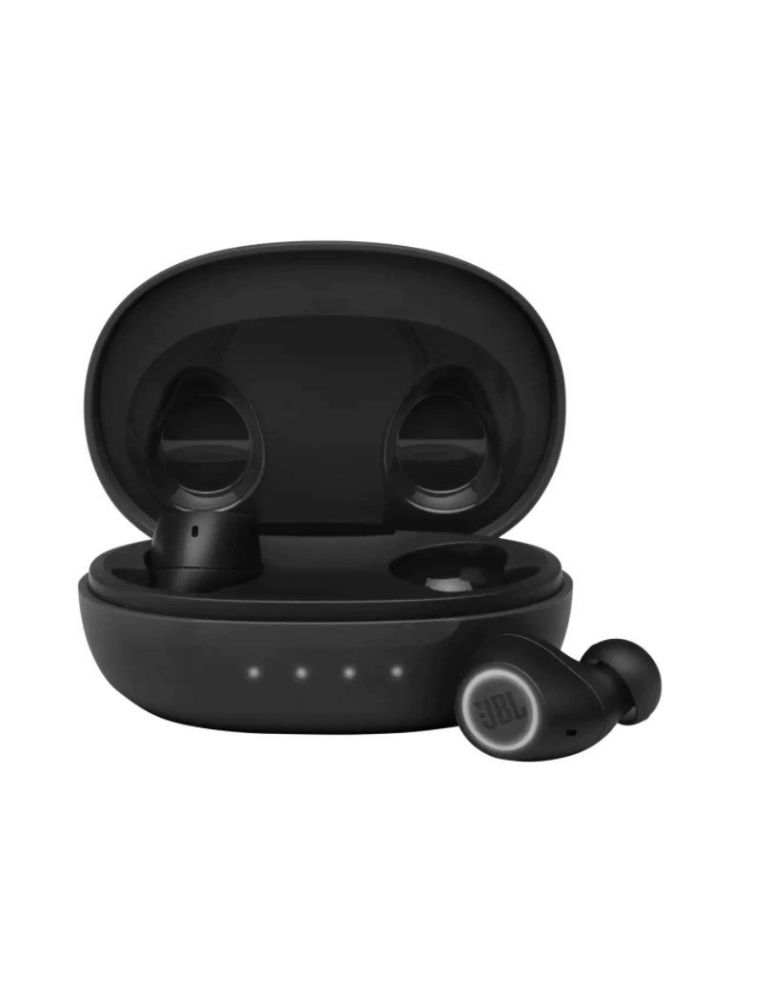 Casti audio in-ear jbl free ii true wireless bluetooth microfon negru