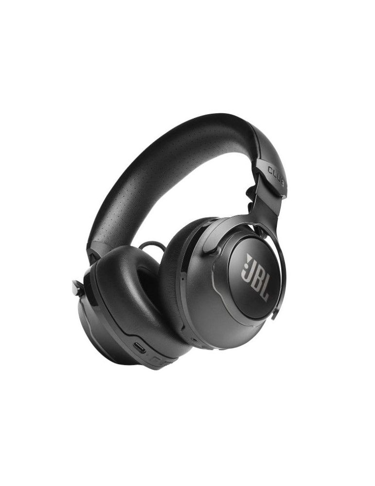 Casti audio on-ear jbl club 700bt hi-res bass boost dj presets 50h ambient aware talkthru dual mic negru