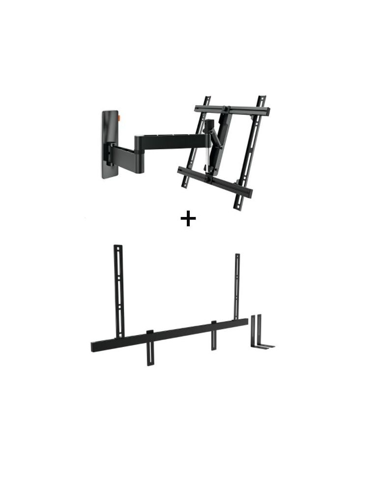 Pachet cu suport tv reglabil vogel's w53070 32''-55 si suport soundbar vogel's sound 3550