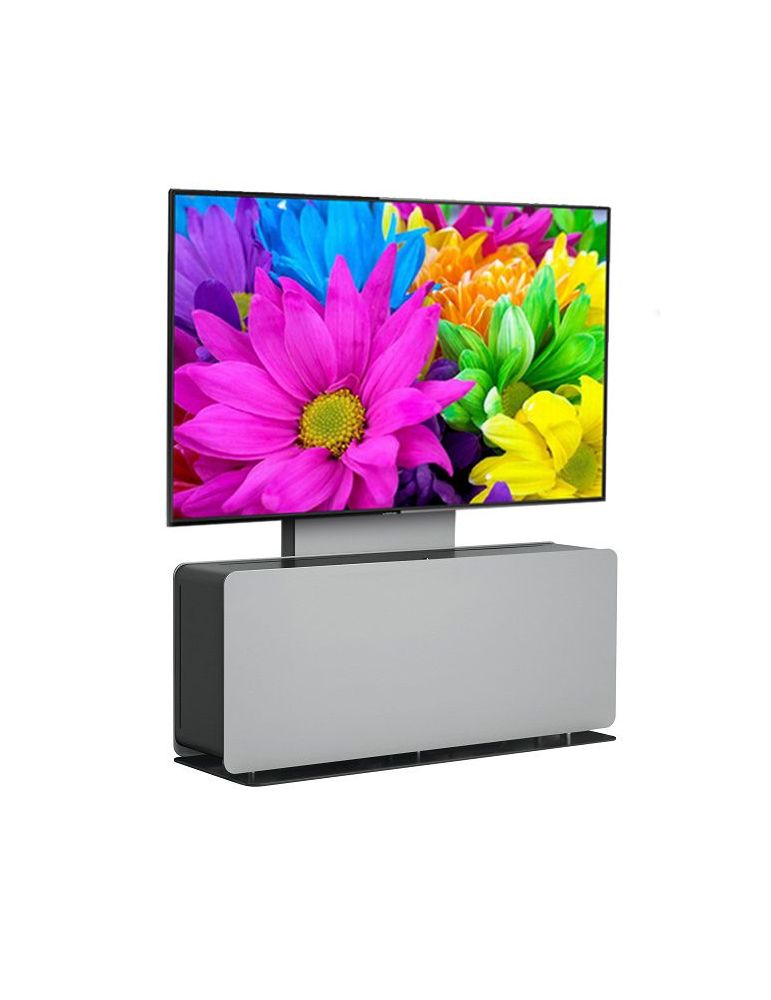 Mobilier videoconferinta single cu stand vogel's pvf4112 gri max.90