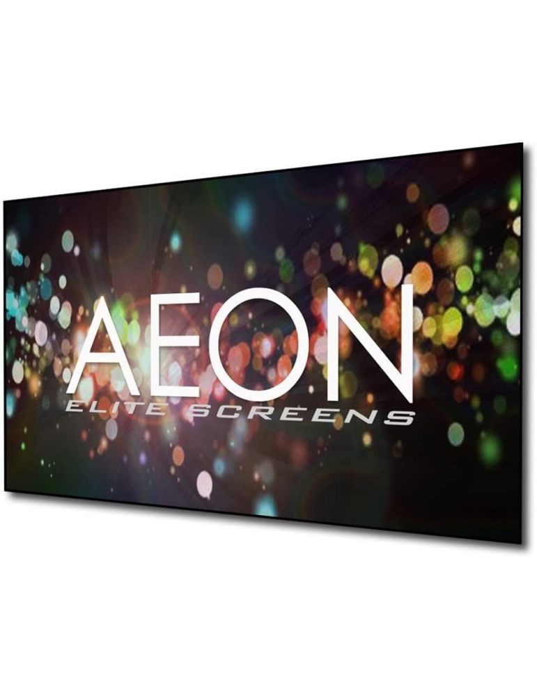 Ecran proiectie cu rama fixa 299.4 x 168.1 cm elitescreens acousticpro uhd aeon ar135h2-auhd 16:9
