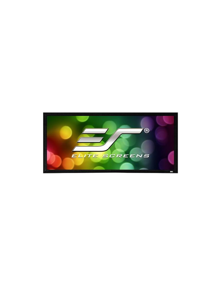 Ecran fix ultra wide acustic pro format 2.35:1ez frame cinemascope elitescreens r158wh1w-a4k 369.3 x 157.1 cm