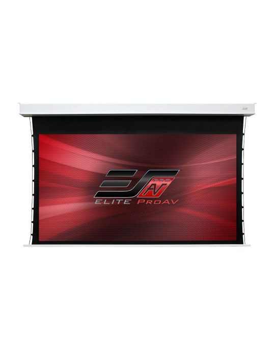 Ecran proiectie electric 221 x 124 cm incastrabil in tavan tensionat elitescreens evanesce tab-tension series 16:9 Elitescreens 