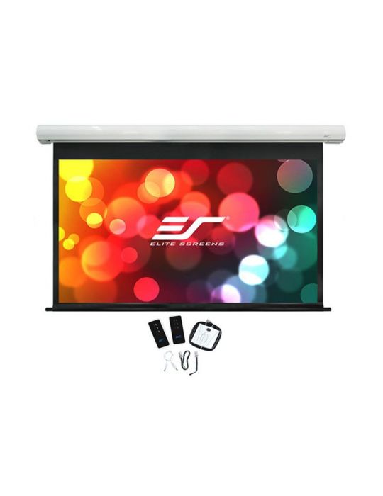 Ecran proiectie electric perete/tavan 406 x 304 cm elitescreens saker sk200xvw2 format 4:3 Elitescreens - 1