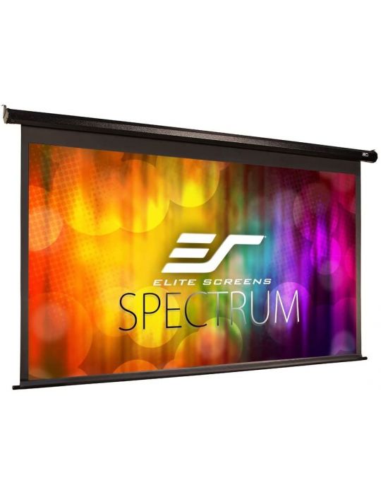 Ecran proiectie electric perete/tavan 276.9 x 155.7 cm  elitescreens electric125h format 16:9 trigger 12v Elitescreens - 1