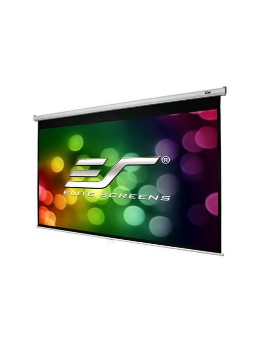 Ecran proiectie perete/tavan manual 275 x 173 cm elitescreens m128nwx format 16:10 Elitescreens - 1
