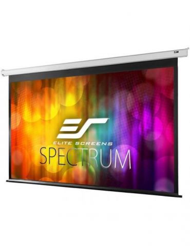 Ecran proiectie electric perete/tavan 276.9  x 155.7 cm elitescreens electric125x format 16:9 trigger 12v Elitescreens - 1 - Tik.ro