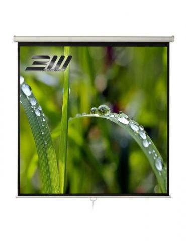 Ecran proiectie manual perete/tavan 150 x 150 cm blackmount format 1:1 Blackmount - 1
