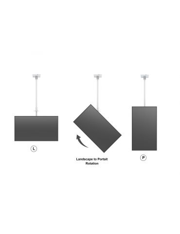 Multibrackets 2494 sistem montare consolă media 139,7 cm (55") Alb Multibrackets - 8